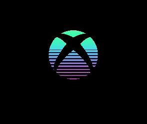 Tło, Ciemne, Xbox, Logo