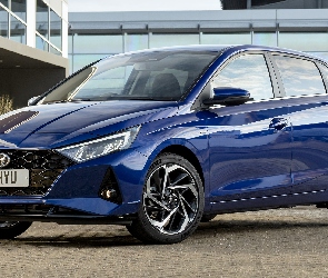 Granatowy, Hyundai i20