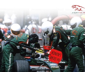 Jaguar , boks, Formuła 1