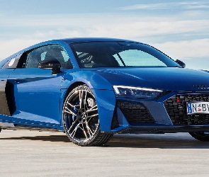 Audi R8 Coupe Performance, Niebieskie