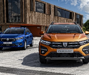 Budynek, 2021, Dacia Sandero, Dacia Sandero Stepway