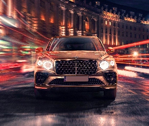 Przód, Plug-in, Bentley Bentayga, Hybrid