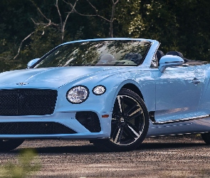 Niebieski, Bentley Continental GT Cabrio