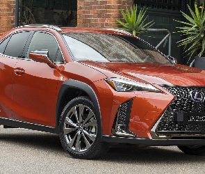 Czerwony, , Lexus UX, Hybryda