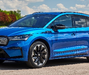 Skoda Enyaq iV Sportline, Niebieska