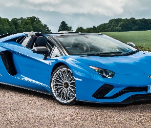 Niebieskie, Lamborghini Aventador S