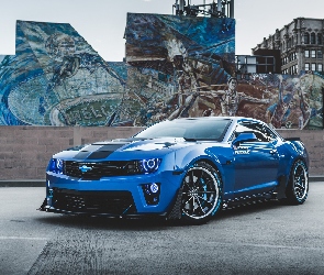 Niebieski, Chevrolet Camaro ZL1