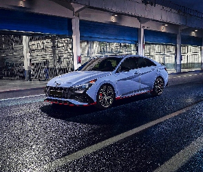 Hyundai Elantra N, 2021, Niebieski