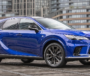 Niebieski, Lexus RX F Sport