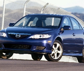 Niebieska, Mazda 6