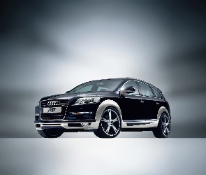 Audi Q7, ABT, Wykończenie, Srebrne, Czarne