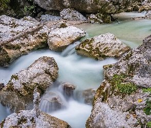 Głazy, Kamienie, Potok