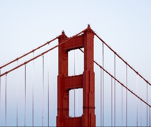 Liny, Pylon, Most, Golden Gate Bridge