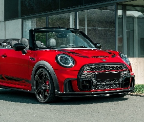 Cabrio, AC Schnitzer, Czerwony, Mini John Cooper Works