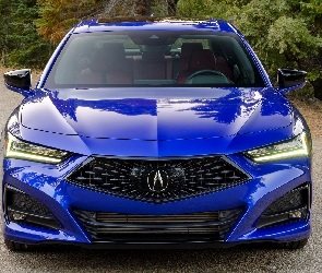 Acura TLX, Przód, Niebieska