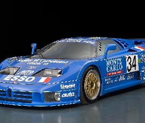 Niebieskie, Bugatti EB 110