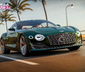 Samochód, Zielony, Gra, Forza Horizon 3