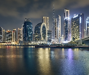 Rzeka, Zjednoczone Emiraty Arabskie, Dubaj, Miasto, Drapacze chmur