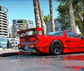 Honda NSX, Gta 5, Czerwona