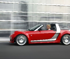 Smart Roadster, Czerwono Srebrny