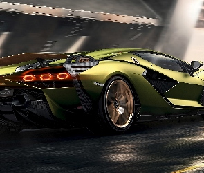 Lamborghini Sian FKP 37, 3D