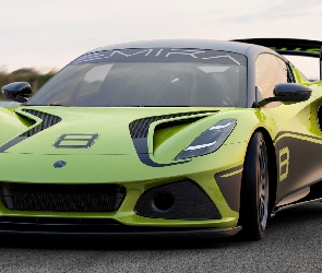 Lotus Emira GT4, Przód