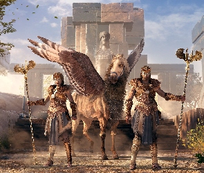 Assassins Creed Odyssey, Gra, Postacie, Pegaz