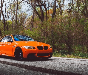 BMW M3 E92, Droga, Pomarańczowe
