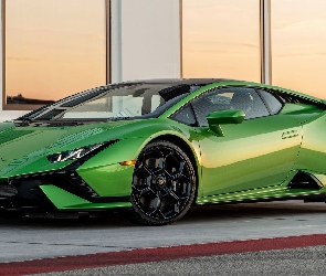 Lamborghini Huracan Tecnica, Bok, Zielone