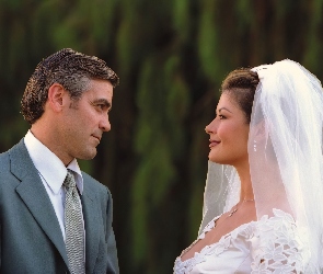 George Clooney, welon, krawat