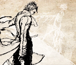 Vergil, Smutny, Gra wideo, Grafika, Devil May Cry, Postać
