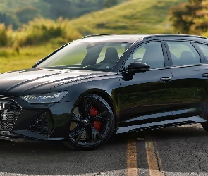 Audi RS 6, Avant, Czarne