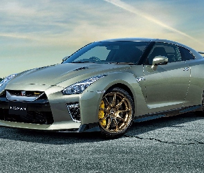 Nissan GT-R T-Spec, 2021, Oliwkowy