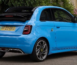 Niebieski, Abarth 500E Turismo
