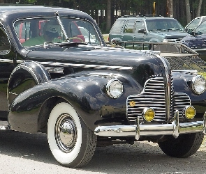 Buick, koło, zderzak