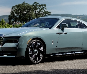 Przód, Bok, Rolls-Royce Spectre