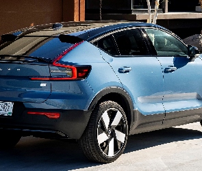 Tył, 2022, Volvo C40 Recharge