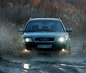 Audi Allroad, Błoto, Przód