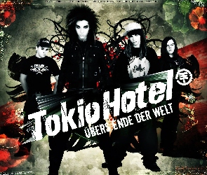 Tokio Hotel, kwiaty, zespół