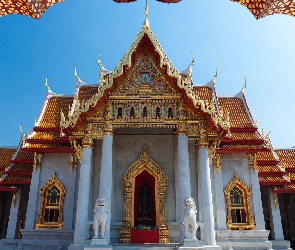 Wat Benchamabophit, Świątynia, Tajlandia, Bangkok
