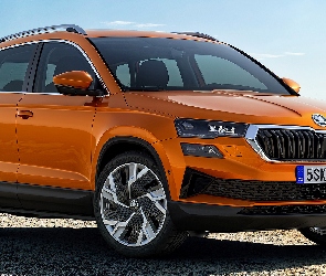 Pomarańczowa, Skoda Karoq