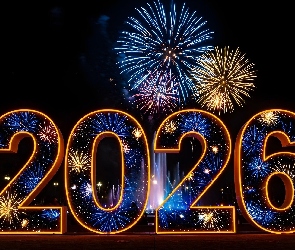 Fajerwerki, 2026, Sylwester