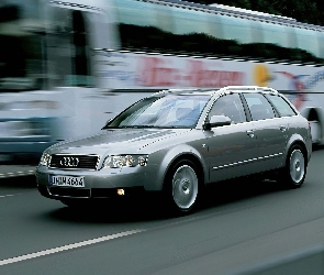 Szary, B6, Audi A4, Metalik