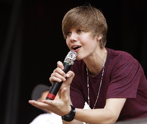 Mikrofon, Justin Bieber