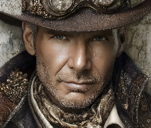 Indiana Jones, Grafika AI, Film, Aktor, Harrison Ford