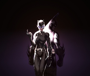Batman, Kot, Kobieta