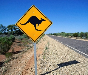 Ulica, Znak Kangura, Australia
