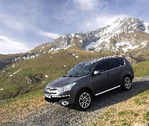 Góry, Droga, Citroen C-Crosser