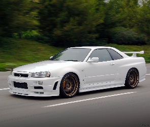 Nissan, R34, Biały