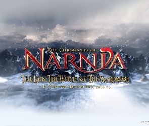 napis, góry, The Chronicles Of Narnia, śnieg